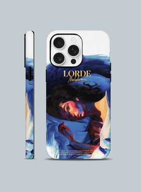 Lorde《Melodrama》 音乐专辑小众创意适用于多种机型的二合一菲林手机壳