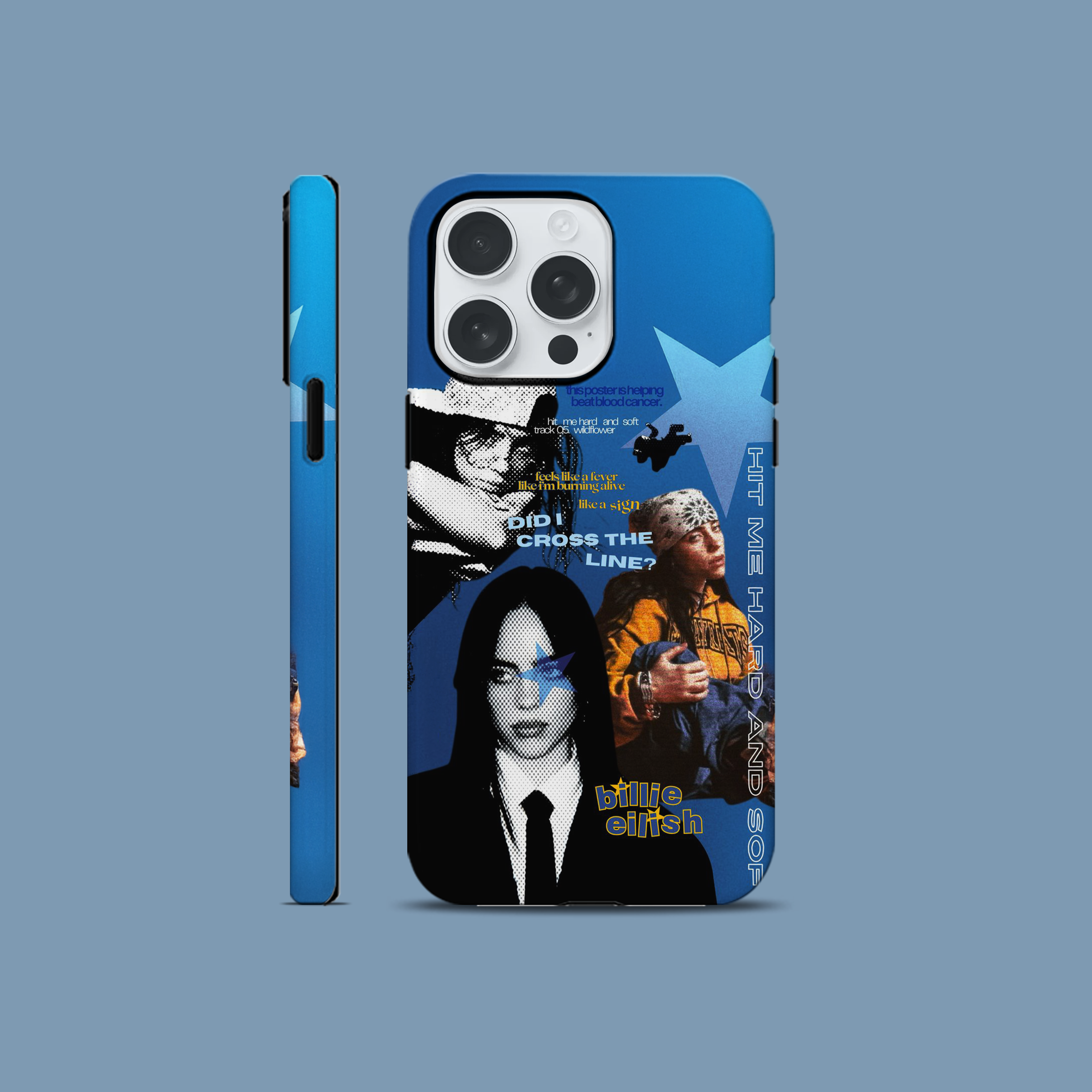 BillieEilish碧梨比莉HIT ME HARD AND SOFT专辑手机壳适用于苹果安卓等多种型号