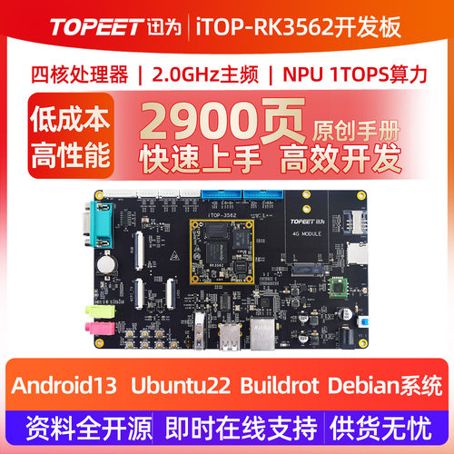 RK3562开发板迅为国产人工智能