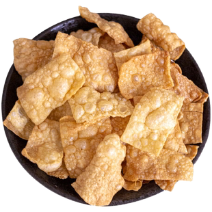 商用广西桂平螺蛳粉油炸腐竹配料包500麻辣烫火锅小片炸腐皮