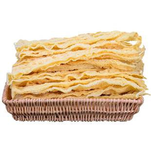 广西桂平威颜油炸腐竹500g炸豆皮腐皮火锅店麻辣烫螺蛳粉配料腐竹