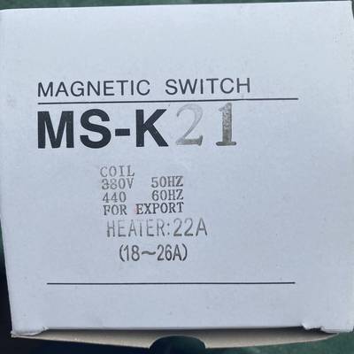 MS-K21PM，MS-K25PM ，MS-K35PM 磁力起动器