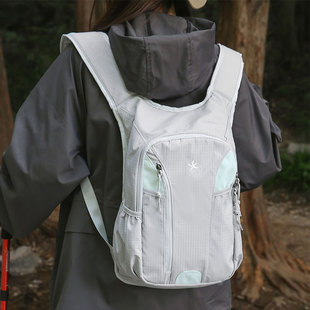 韩系户外轻便双肩包男女徒步旅行防水骑行运动登山书包大容量背包