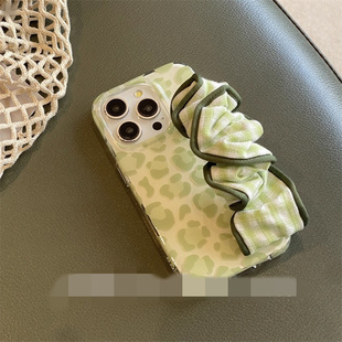 气质m 3pro褶皱格子腕带R17r15夏日清新R11s小众高级r9t网红超火plus时尚 适用oppofindx8手机壳Findx7 6豹纹5