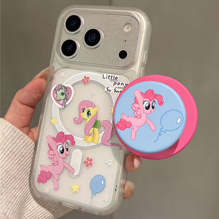 适用opporeno15/14/13手机壳Reno12/11/10/9/8/7小马宝莉3/6pro磁吸支架5k磨砂4se网红超火Ace2卡通renoace新