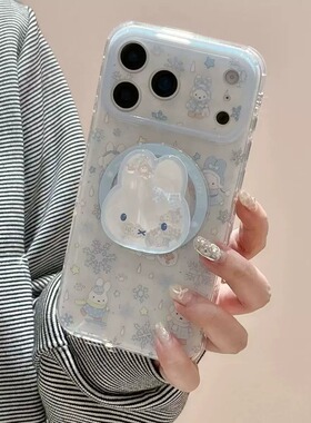 适用realme真我neo8手机壳gt8米菲兔gtneo2/3/5/6摇摇乐磁吸支架15T/13/12/11/10新v70v60v11v13v25v23Q3q5x7