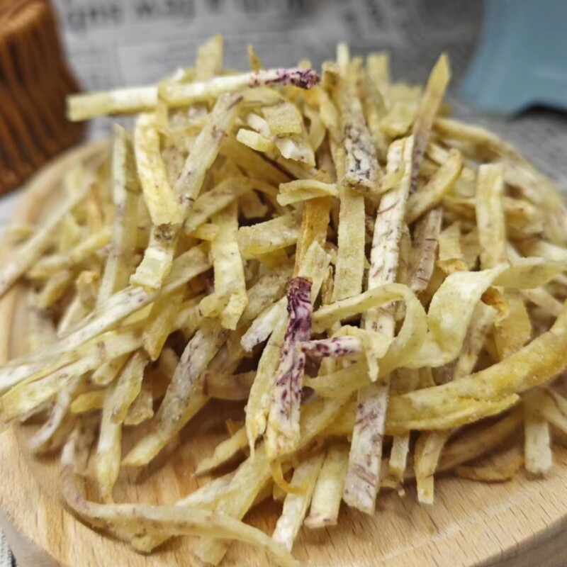 潮汕特产椒盐芋丝蟹黄味芋头条咸香酥脆条网红小吃办公室零食