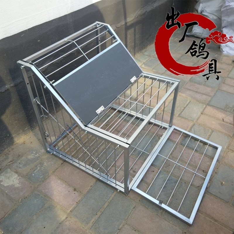 活络门鸽具放飞笼赛鸽用品放飞鸽子跳笼进出门只进不出鸽舍进门口