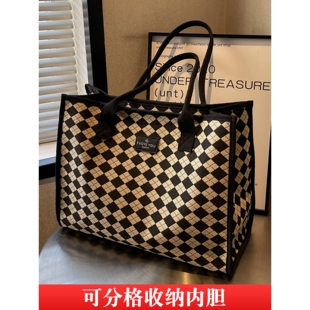 大容量妈咪包母婴外出轻便2024新款帆布托特包宝妈带娃出门手提袋