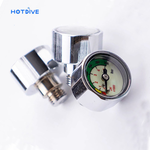 Hotdive潜水迷你压力表水肺潜水装备MINI压力表减压瓶压力计单表