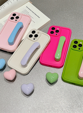 多巴胺陶瓷门把手适用opporeno11手机壳findx7ultra新款reno10带支架9女6高级感5小众7韩国8东大门a2pro/a96