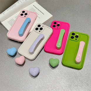 多巴胺陶瓷门把手适用opporeno11手机壳findx7ultra新款 a96 reno10带支架9女6高级感5小众7韩国8东大门a2pro