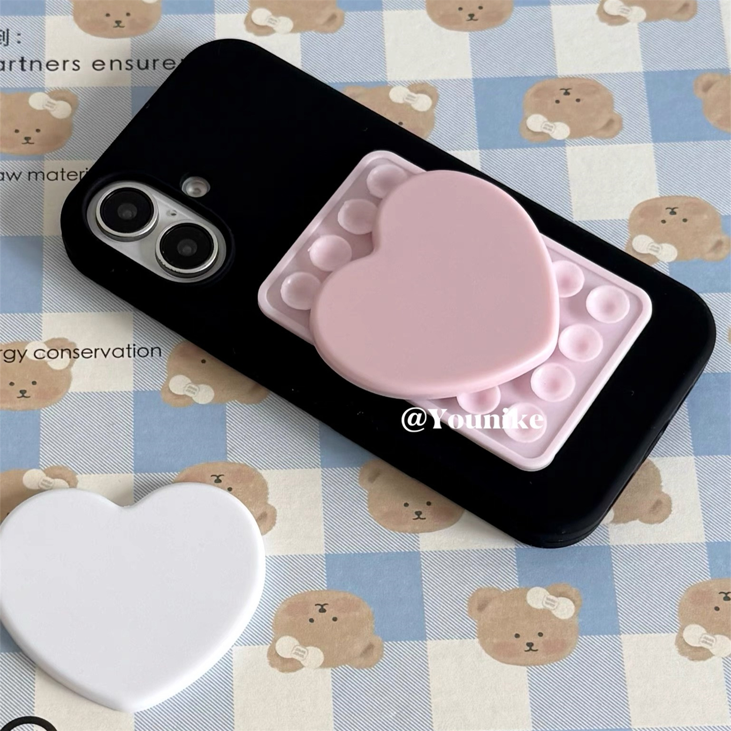 适用iQOO韩国博主同款吸盘手机壳