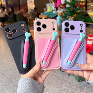 冬天触控笔适用华为pura70手机壳mate80不冻手60硅胶40可放触屏笔nova15pro新款14全包13防摔12小众7/9独特50