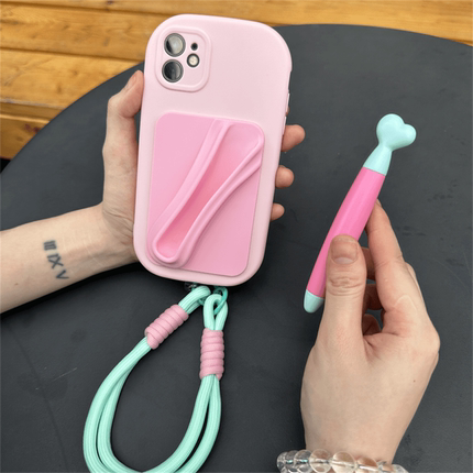 带手写笔适用oppofindx9手机壳x8可放触屏笔reno14冬天k12s防冻13海莉7支架a3i带挂绳a6小众a5pro创意11外壳8