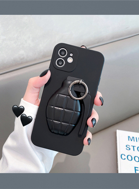 立体仿真手雷弹华为mate40pro手机壳p30个性创意mate20pro男款20x黑色p40pro十保护壳mate30epro女款m40全包