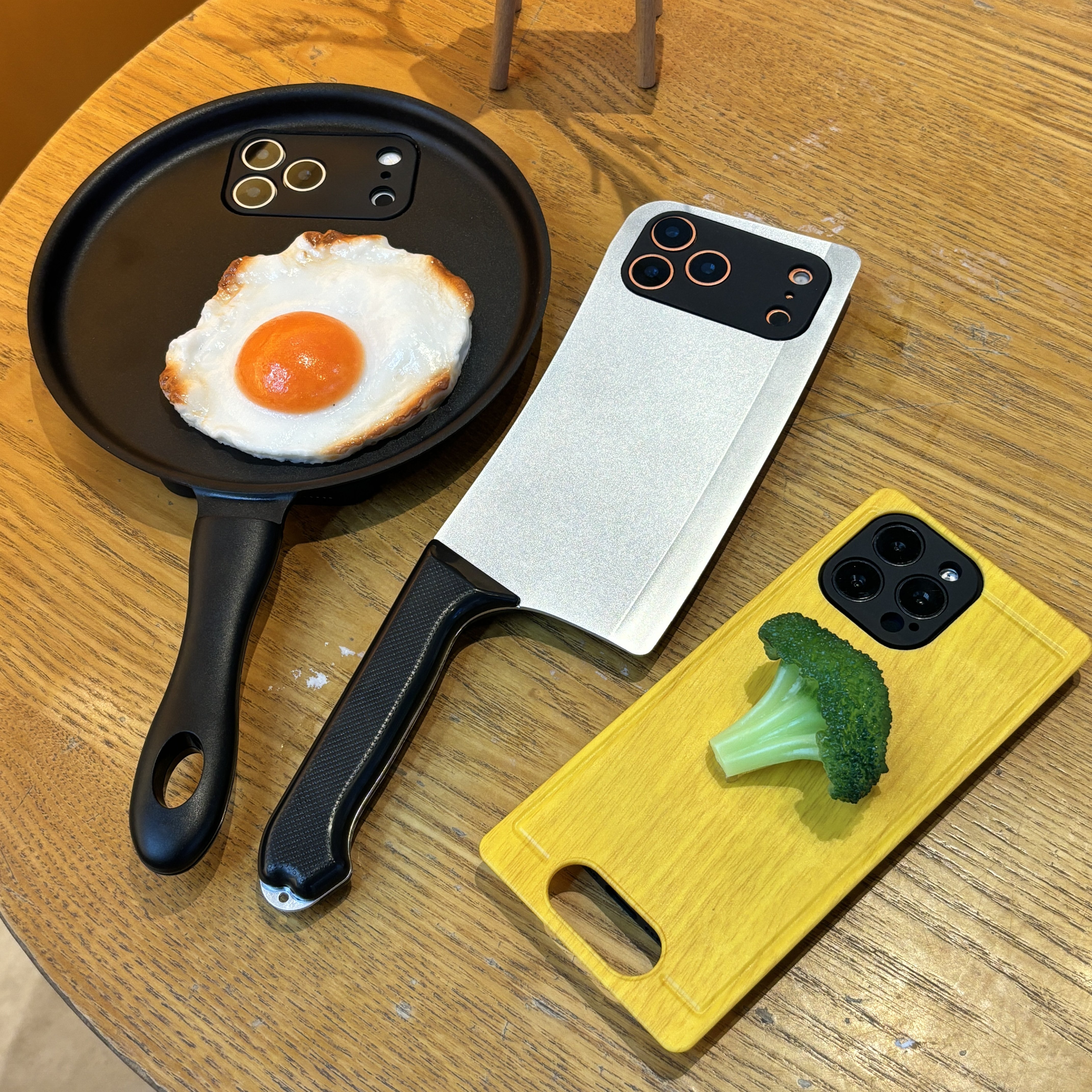 抽象恶搞平底锅煎蛋适用华为mate80手机壳60猎奇pura70pro搞怪50菜刀nova14稀奇古怪的13网红爆款12个性7创意