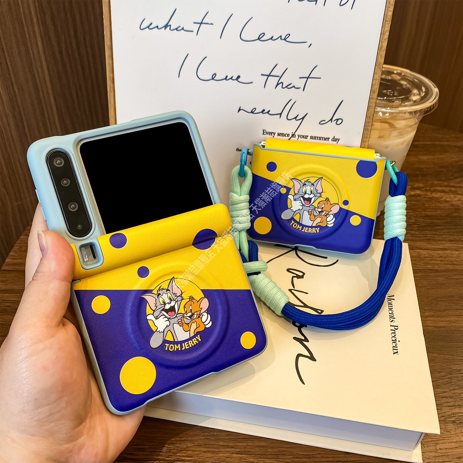 适用华为pc贴皮革卡通手机壳