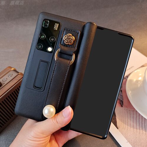 适用华为matex2皮纹简约手机壳套