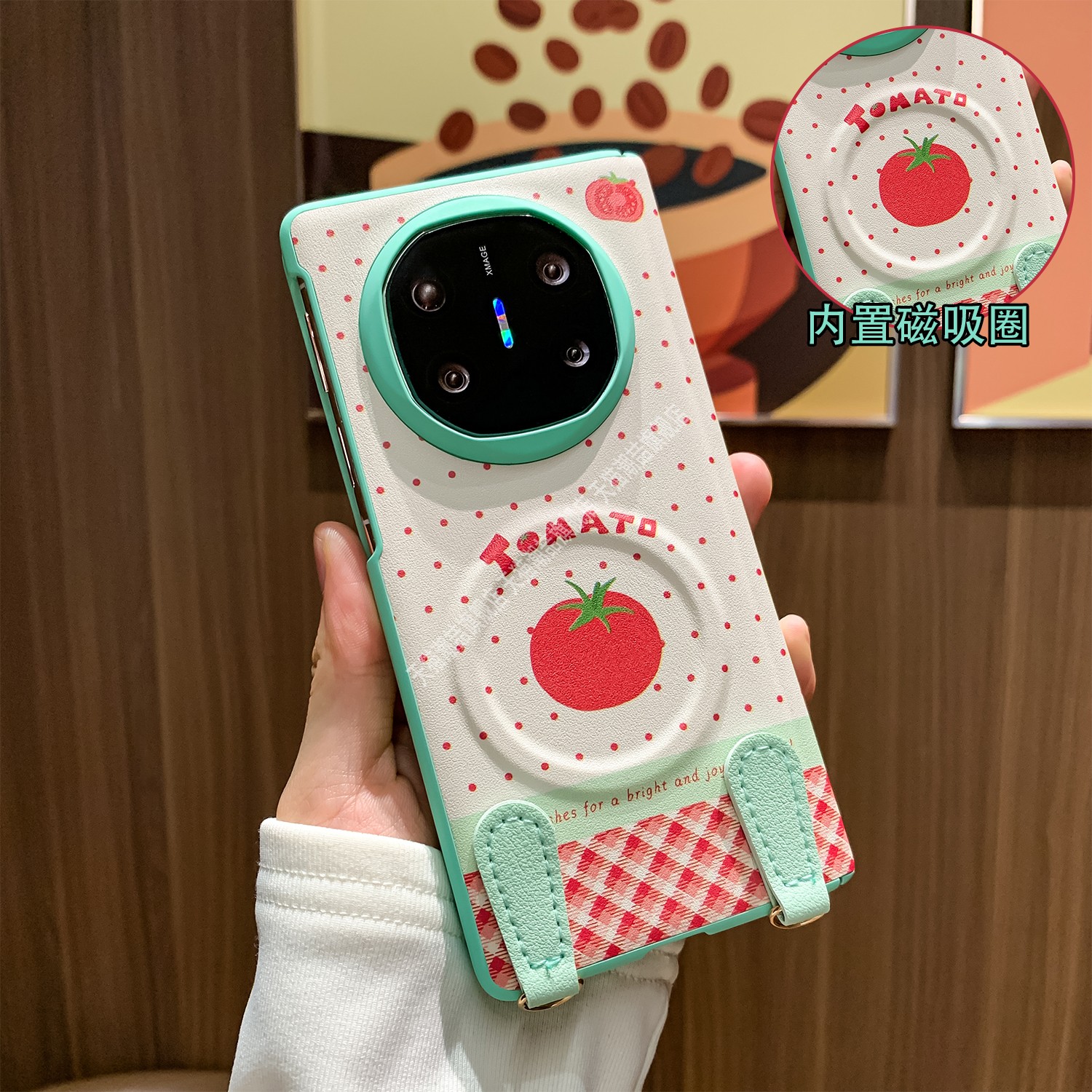 适用华为x6pc贴皮革卡通手机壳