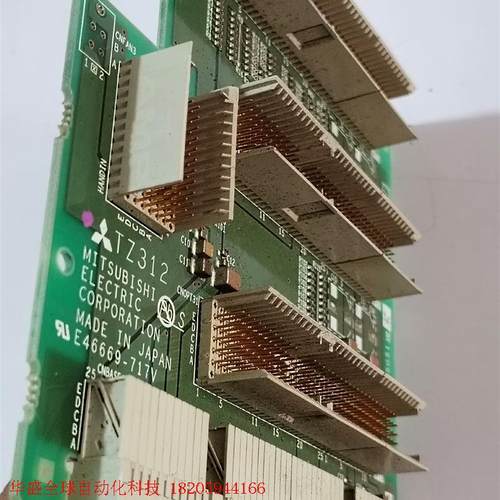 拆机原装Mitsubishi三菱控制器板TZ312 BU76