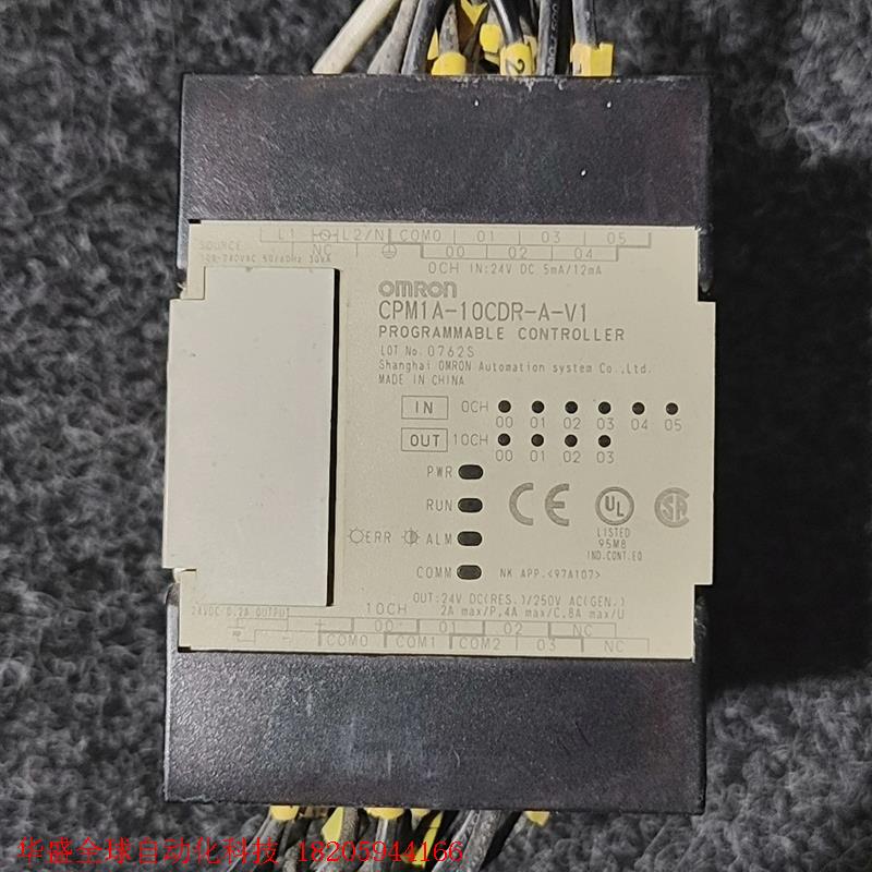 拆机欧姆龙CPM1A-10CDR-A-V1PLC,成色参数如