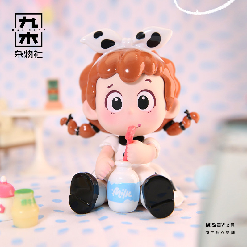 九木杂物苏PINY周末小剧场系列潮玩盲盒桌面摆件送女友生日礼物