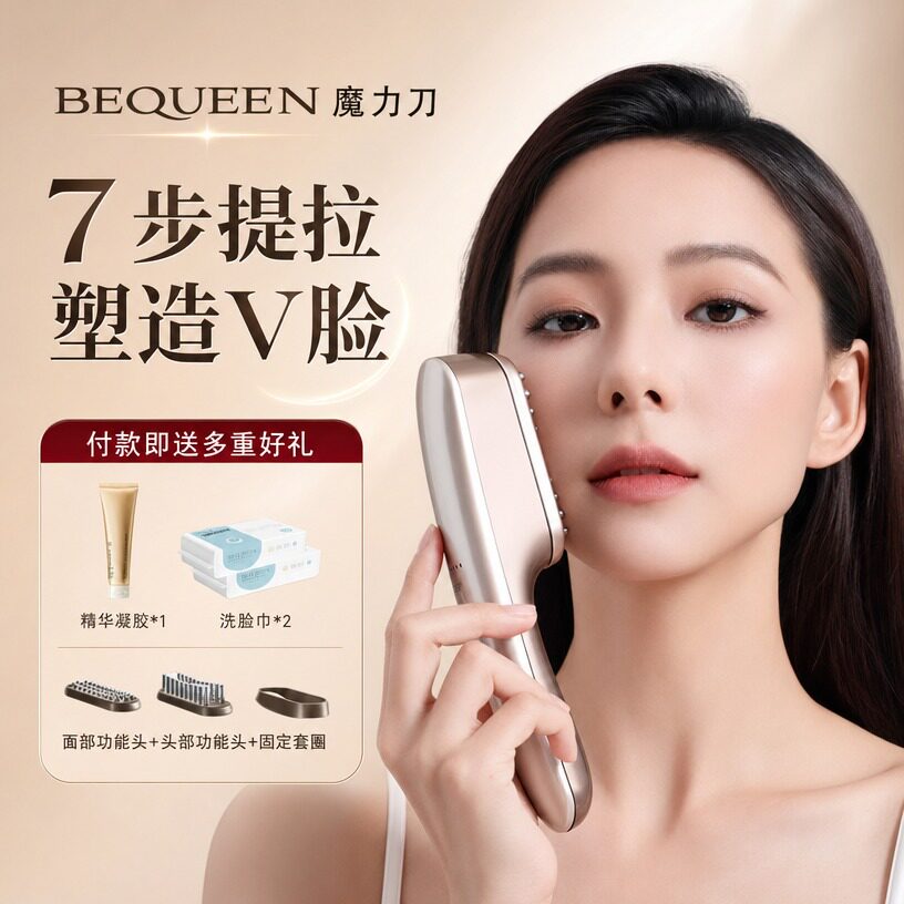 魔力刀美容仪bequeen提拉紧致