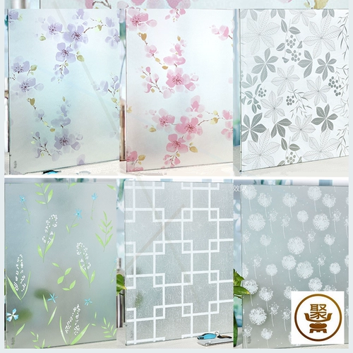 Стеклянная прозрачная наклейка, самоклеющиеся обои