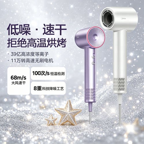 美的高速吹风机39亿等离子FG208