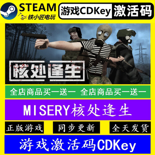 MISERY核处逢生 steam激活码CDKEY 入库 正版游戏全DLC可联机