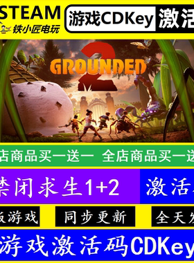 steam禁闭求生1+2入库激活码CDKey 正版PC全球Grounded2在线联机