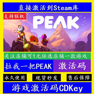 拉我一把PEAK STEAM游戏国区全球区激活码CDK永久入库全DLC可联机