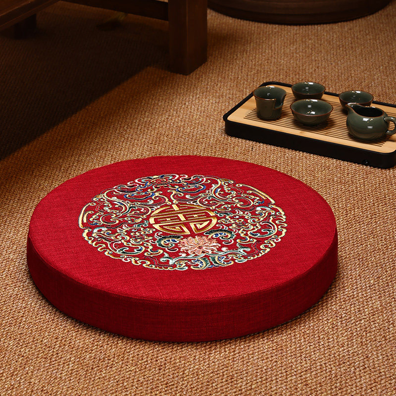 新中式蒲团坐垫打坐禅修拜佛垫家用磕头跪拜垫子佛堂烧香静坐冥想,居家布艺,蒲团,淘宝优惠券,粉丝福利购,淘宝优惠卷