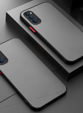 透明磨砂适用OPPOReno4Pro手机壳reno45G保护opporone套oppo全包opporen防摔por新款opopreno女0pp0男opreno