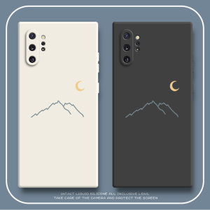 适用三星note10十5G手机壳硅胶samsungnote保护套n9760全包not防摔pro女galaxynote10+男nont潮noto月亮plus