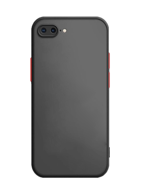 适用苹果7Plus手机壳透明磨砂iPhone8Puls网红简约全包防摔硅胶ip保护套i7男i8女7P耐脏8P镜头软壳外壳全包边