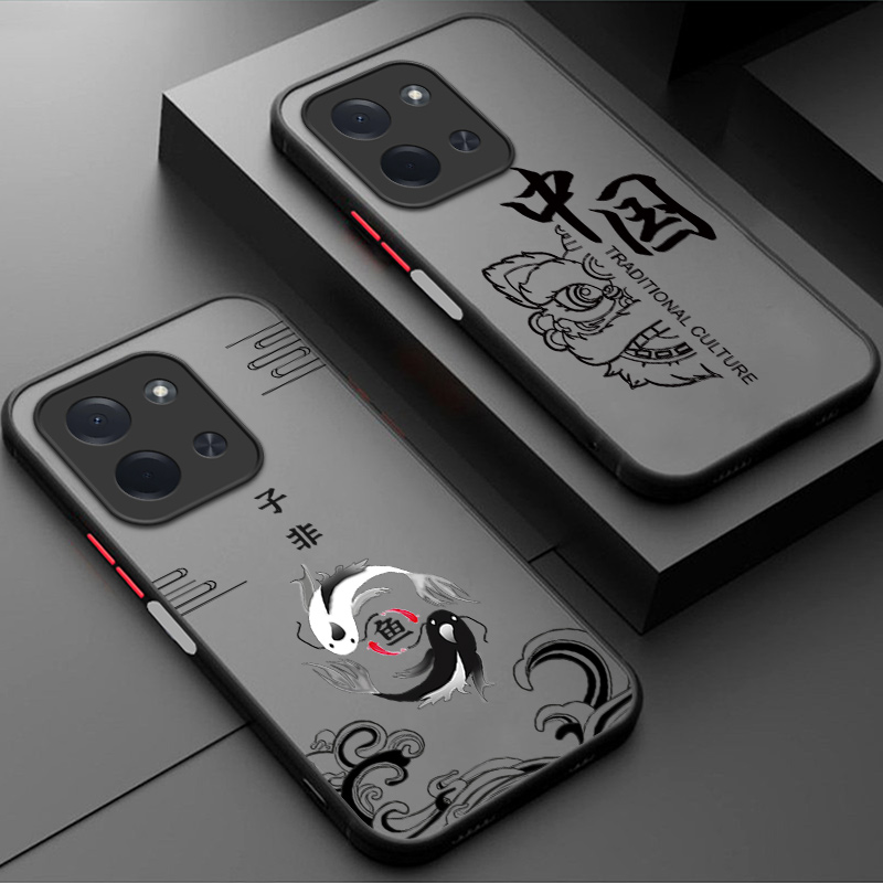 中国风亚克力小米pococ85手机壳