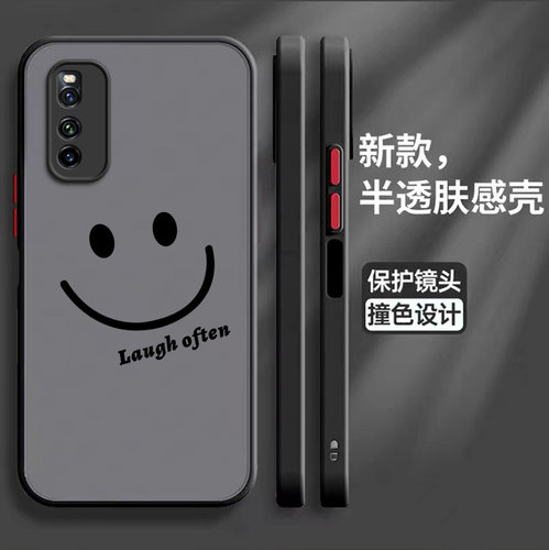 轻奢磨砂，撞色按键，全包镜头保护