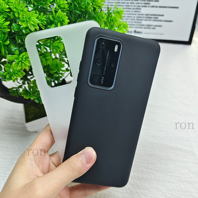 经典纯色华为p40pro手机壳适用els一anoo硅胶plus全包防摔por保护套pr0外壳al00女elsan男p荣耀限量版P4opro