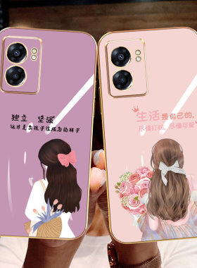 OPPOA57 5G手机壳poopa55新款0PP0A52女opopa53电镀opa全包防摔opopa52硅胶oppea56软保护套ins网红尽情打扮