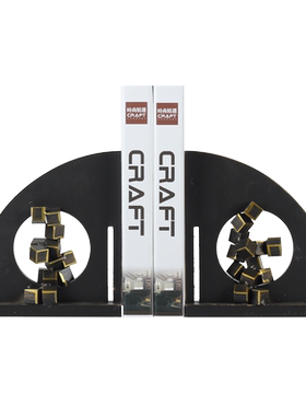 大理石样板房书柜美式风创意装饰