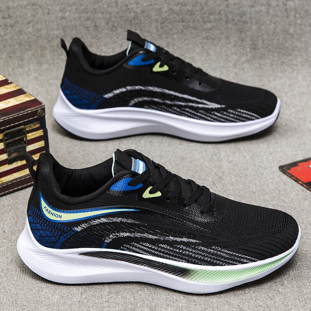 男士休闲鞋男款2026新款鞋子男式ins潮百搭小众透气防臭运动鞋男