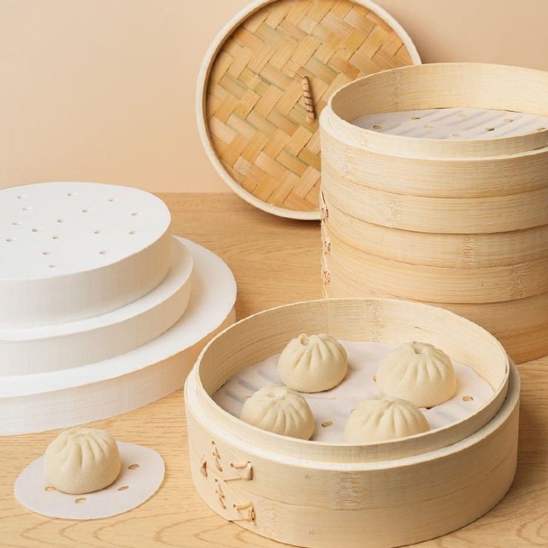 一次性不粘蒸笼纸包子馒头专用蒸锅垫纸家用油纸,餐饮具,餐具笼/架,淘宝优惠券,粉丝福利购,淘宝优惠卷
