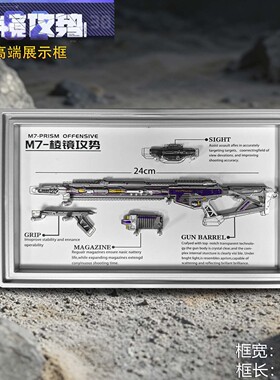 三角洲周边武器M7棱镜攻势相框版