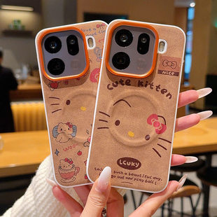 适用oppofindx9手机保护壳2025新款高级感女款findx8s+女生oppo系列find皮纹x9pro可爱fandx9专用oppofingx8u