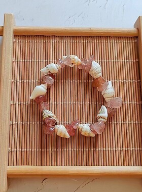 热销天然碎石手链波西米亚风高级