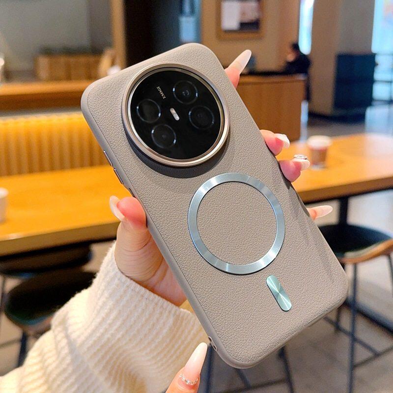 适用於华为mate70air手机保护壳皮纹supal90创意外壳2025年mt60pro新机新款高级感男士mat80promax的met70air