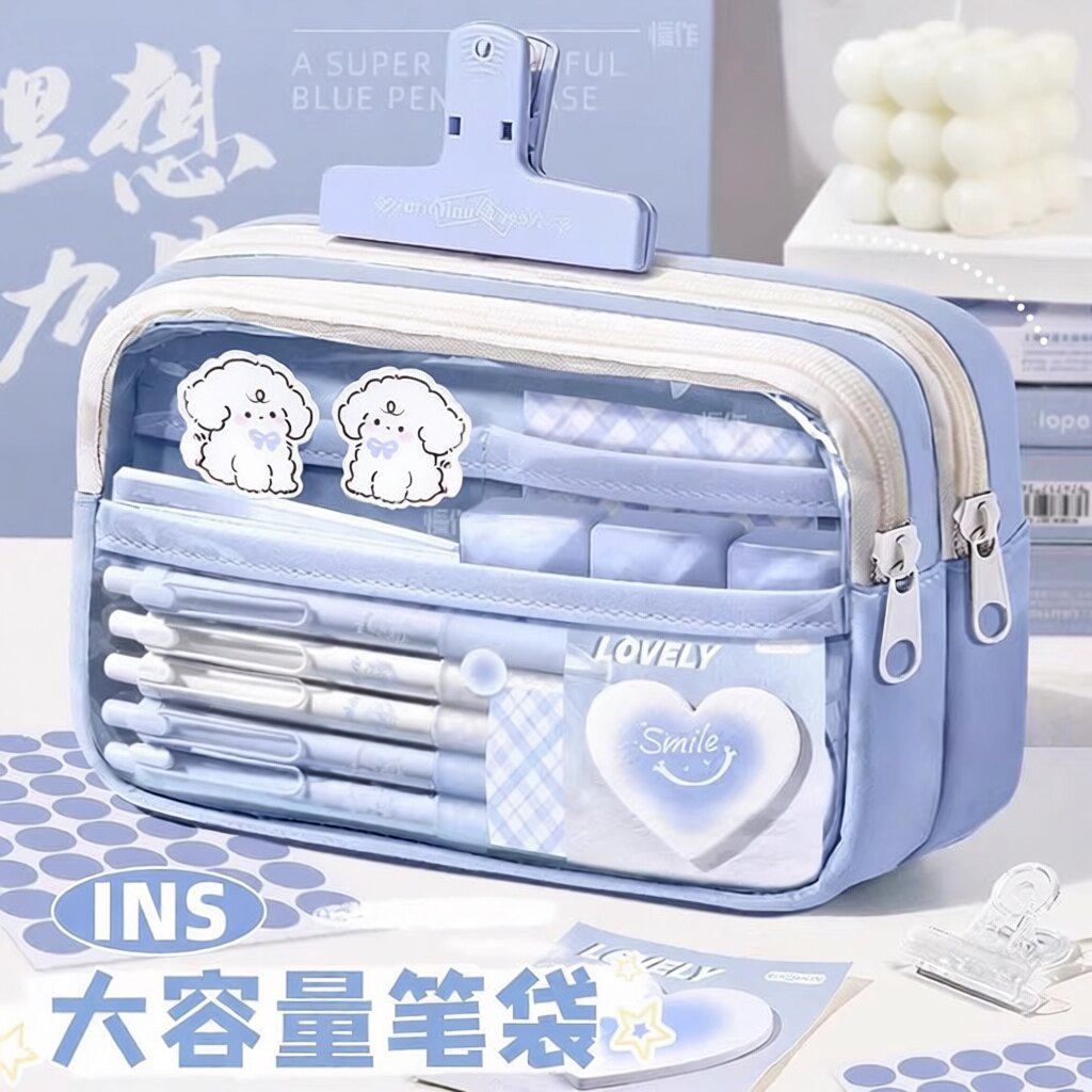 铅笔盒ins风韩系文具盒女孩2026