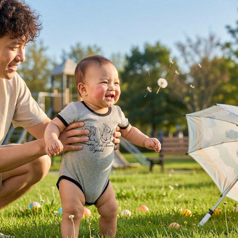 童装现货婴儿夏季短袖包屁衣新生